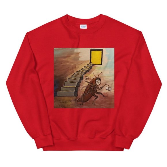 Reading in the Dark Unisex Sweatshirt - Picture 2 of 2